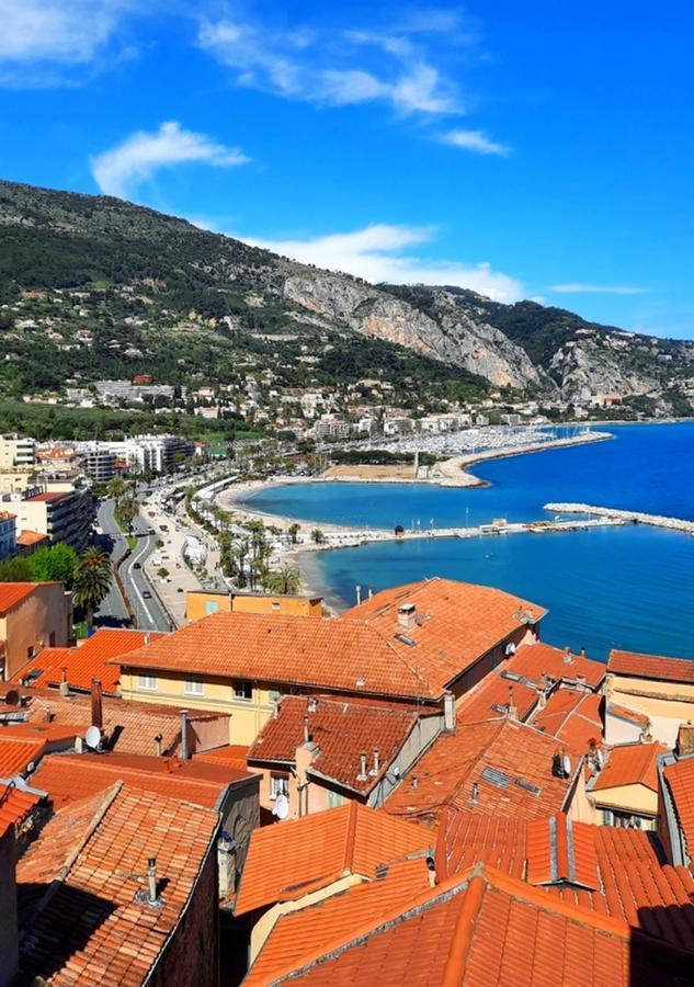 Menton, Centre Historique, Vue Mer Exterior foto