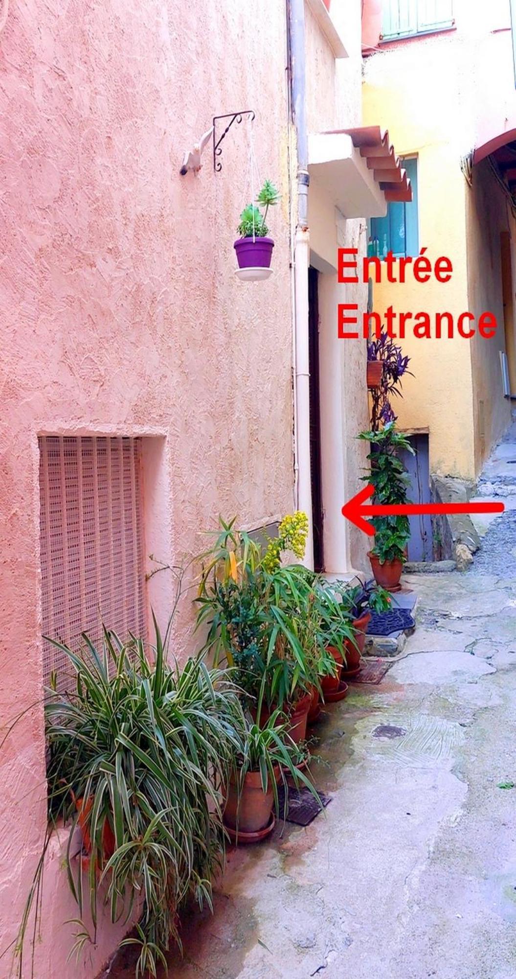 Menton, Centre Historique, Vue Mer Exterior foto